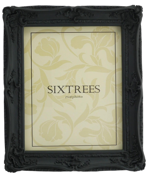 Sixtrees Chelsea 5-253-80 Shabby Chic Style Very Ornate Black Photo 10x8 inch Photo Frame Sixtrees Chelsea 5-253-80 Shabby Chic Style Very Ornate Black Photo 10x8 inch Photo Frame
