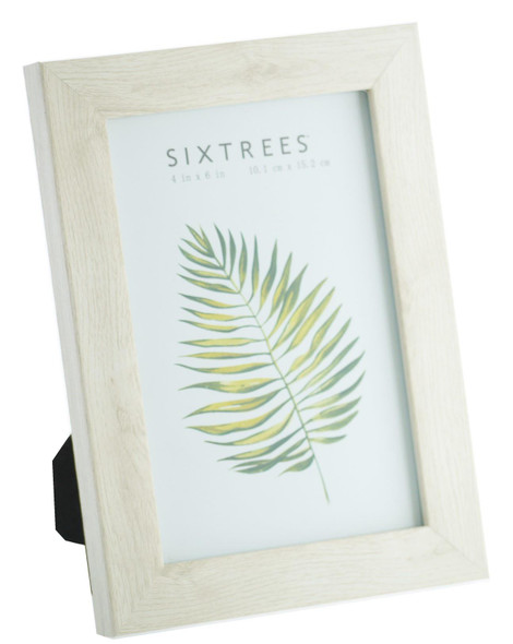 Sixtrees Twilight WD-206-46 Laser Soft White 6x4 inch Photo Frame Sixtrees Twilight WD-206-46 Laser Soft White 6x4 inch Photo Frame