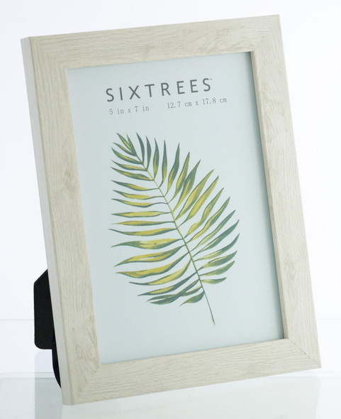 Sixtrees WD-206-57 Laser White Finish 7x5 inch Photo Frame Sixtrees WD-206-57 Laser White Finish 7x5 inch Photo Frame