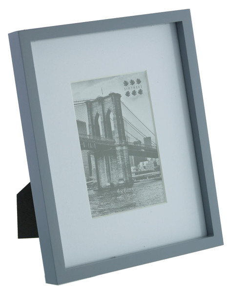 Large Multi Photo Picture Frame 6 Apertures 8x6 Photos in a 33mm Black Frame  