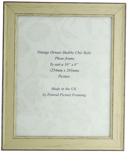 Siena Light Sage 10x8 inch  Handmade Shabby Chic  Photo Frame.