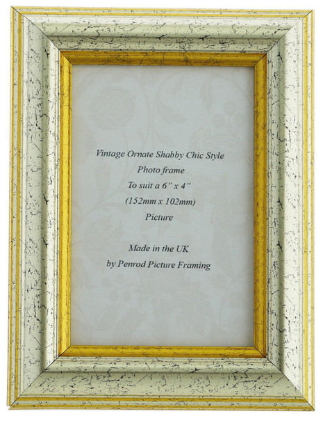 Sorrento Silver Handmade Ornate Photo Frames - Curved Profile