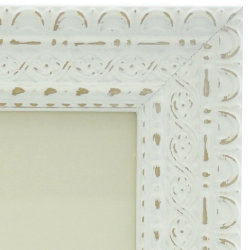 Made to measure ornate white photo frames|thephotoframeshop.com