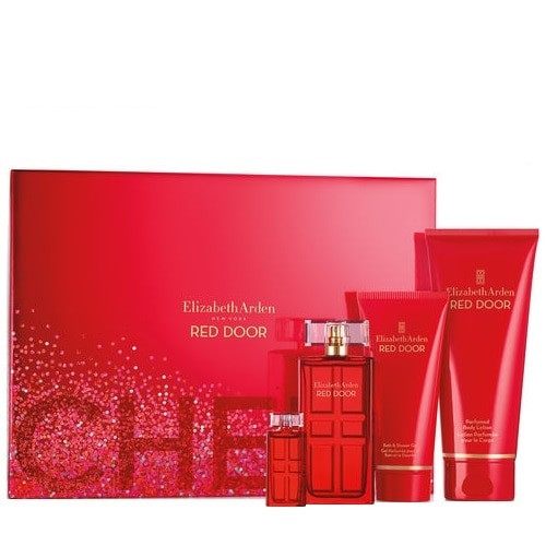 Elizabeth Arden Elizabeth Arden Red Door Gift Set 50ml EDP and 5ml EDP and 200ml Body Lotion and 100ml Bath and Shower Gel