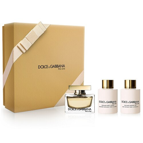 Dolce and Gabbana Dolce and Gabbana The One Gift Set 75ml EDP and 100ml Body Lotion and 100ml Shower Gel