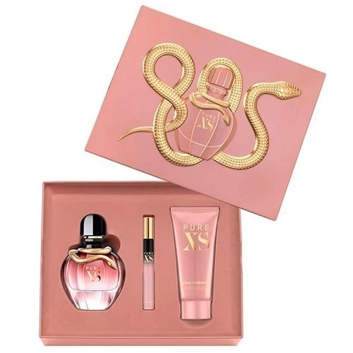 Paco Rabanne Paco Rabanne Pure XS for Her Gift Set 80ml EDP and 100ml Body Lotion and 10ml EDP