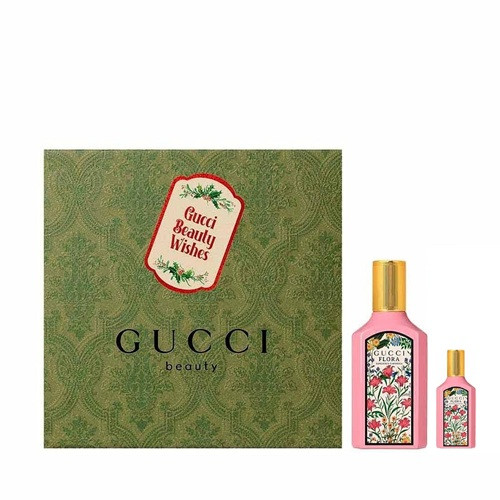 Gucci Flora Gorgeous Gardenia Eau de Parfum Gift Set 50ml EDP & 10ml EDP 