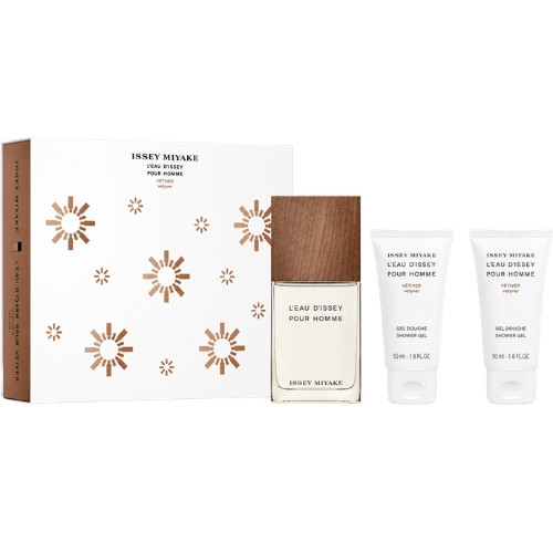Issey Miyake L'Eau d'Issey pour Homme Vétiver Gift Set 50ml EDT & 2 x 50ml Shower Gel