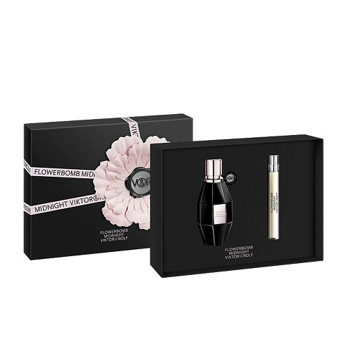 Viktor & Rolf Flowerbomb Midnight Gift Set 50ml EDP & 10ml EDP