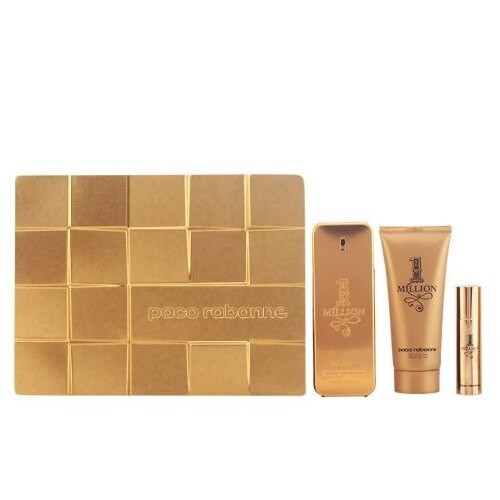 Rabanne 1 Million Gift Set 100ml EDT & 10ml EDT & 100ml Shower Gel