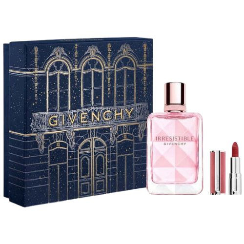 Givenchy Irresistible Very Floral Gift Set 50ml EDP & Mini Le Rouge Sheer Velvet Lipstick
