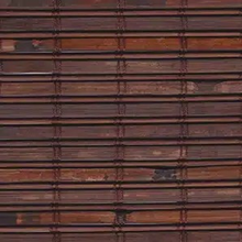 Panneaux coulissants Fiji Woven Wood Fabric - Walnut