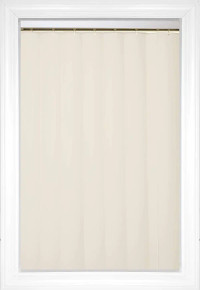 Stores verticaux en vinyle Primo - Coquille