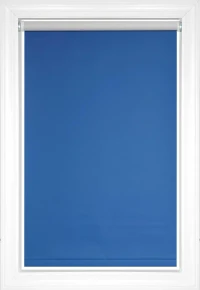 Royal Blue Devon Blackout Fabric Blackout Roller Shades