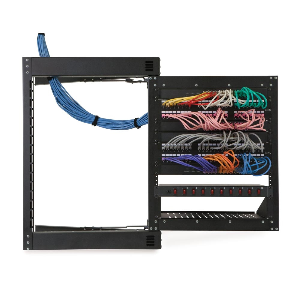 12U Phantom Class Open Frame Swing-Out Rack
