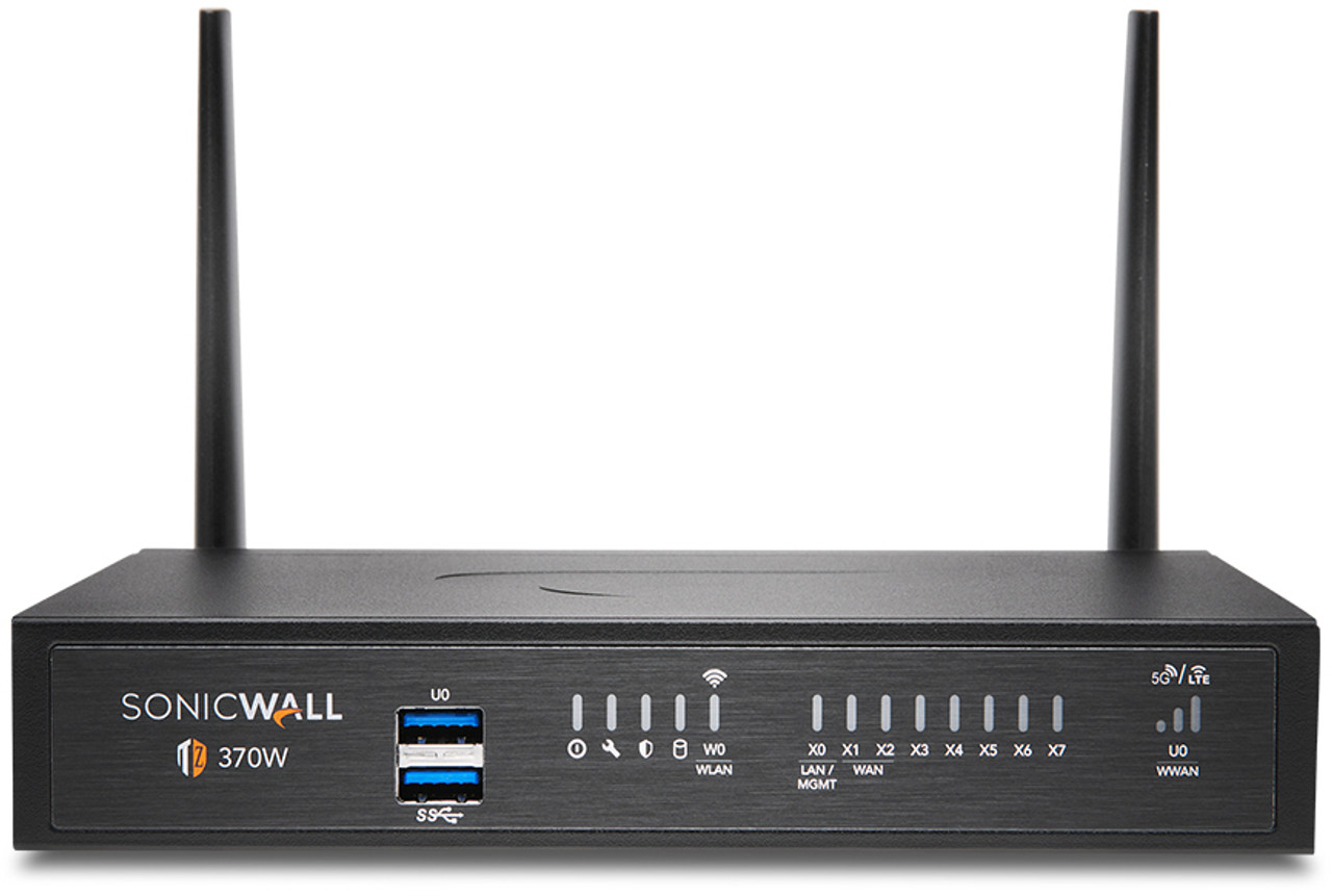 SonicWall TZ370W Network Security/Firewall Appliance - 02-SSC