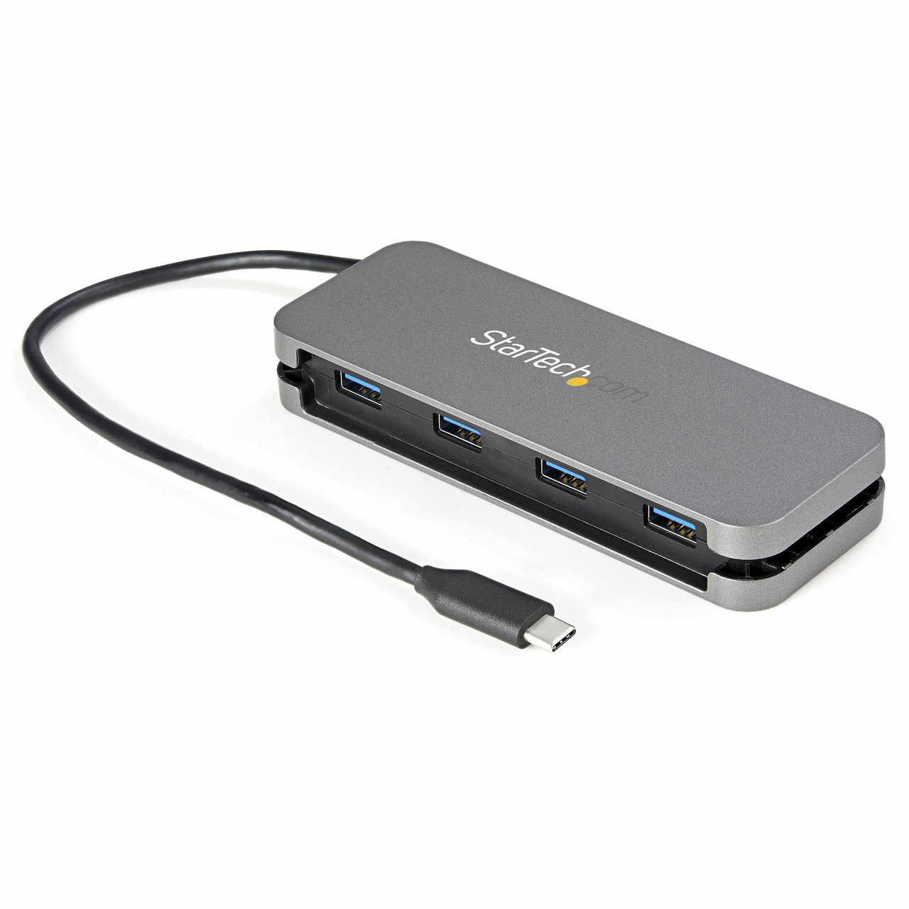 StarTech.com 4-Port USB C Hub, USB-C to 4x USB-A Ports, SuperSpeed 10Gbps  USB 3.1/USB 3.2 Gen 2 Type-C Hub, USB Bus Powered, Portable/Compact USB-C  to