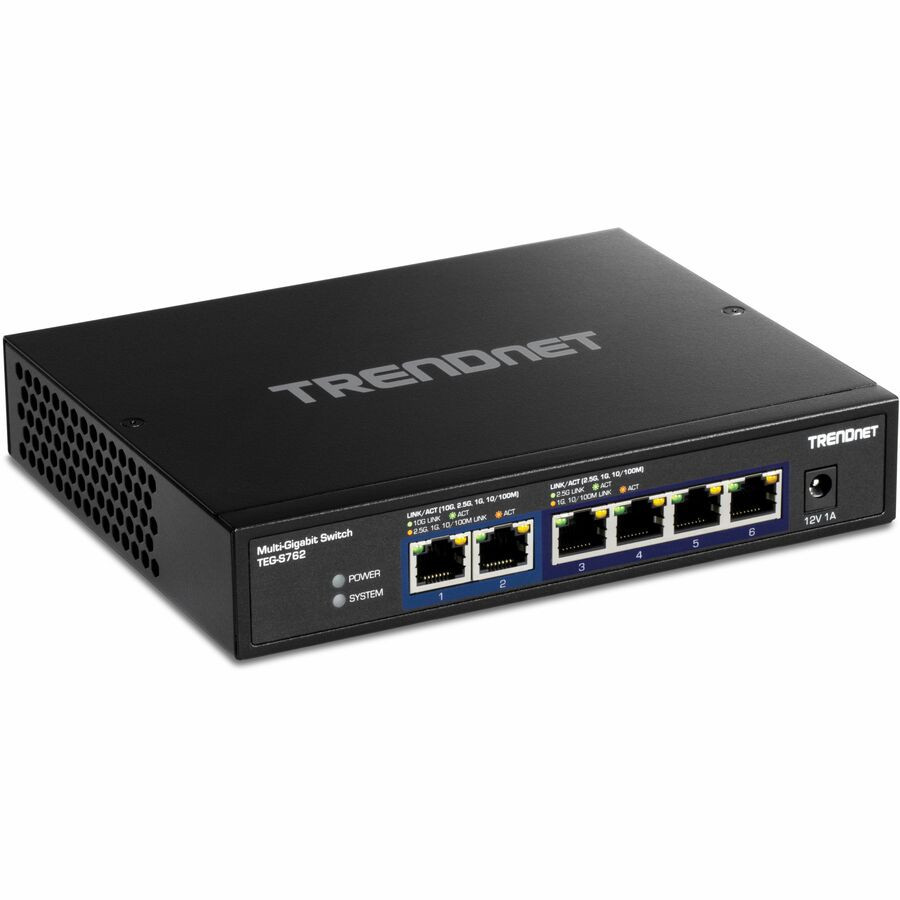 TRENDnet 6-Port 10G Switch | Wall Mountable Switch