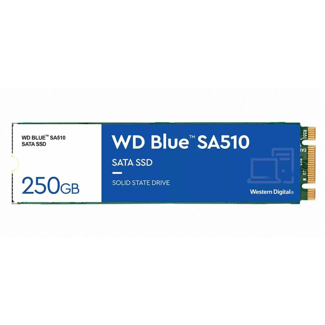 WD Blue SA510 WDS250G3B0B 250 GB Drive - M.2 Internal - SATA (SATA/600)