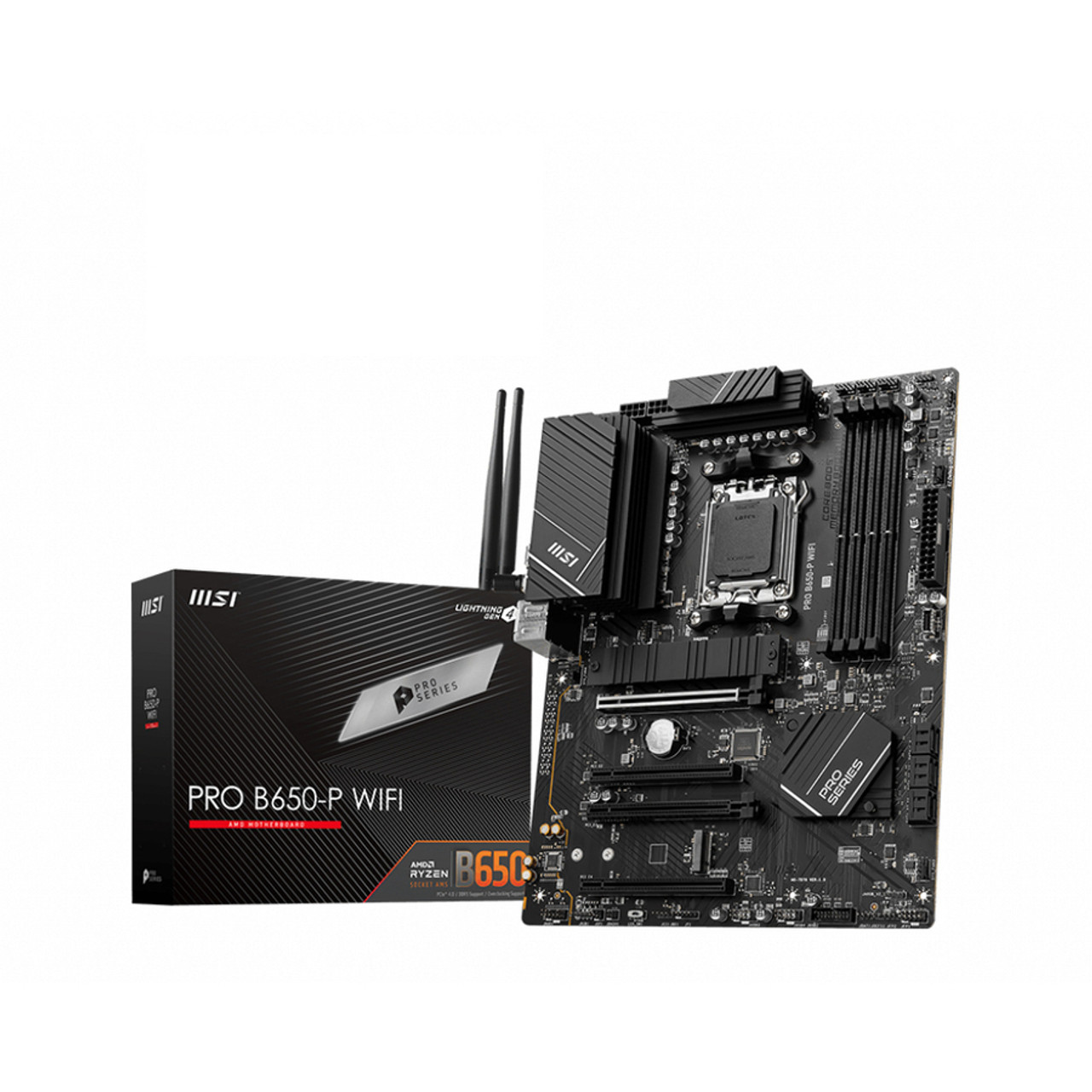 MSI B650 P WIFI Desktop Motherboard AMD B650 Chipset