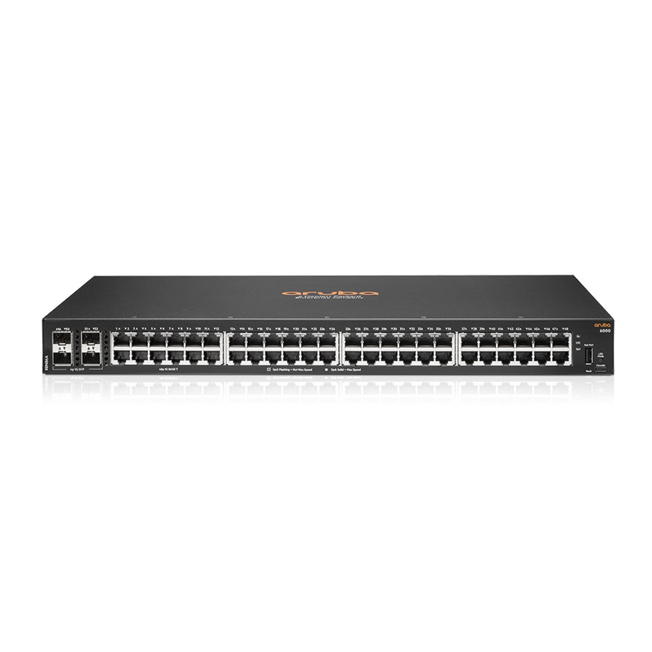 HPE Aruba 6000 48G 4SFP Switch - 48 Ports - Manageable - Gigabit Ethernet