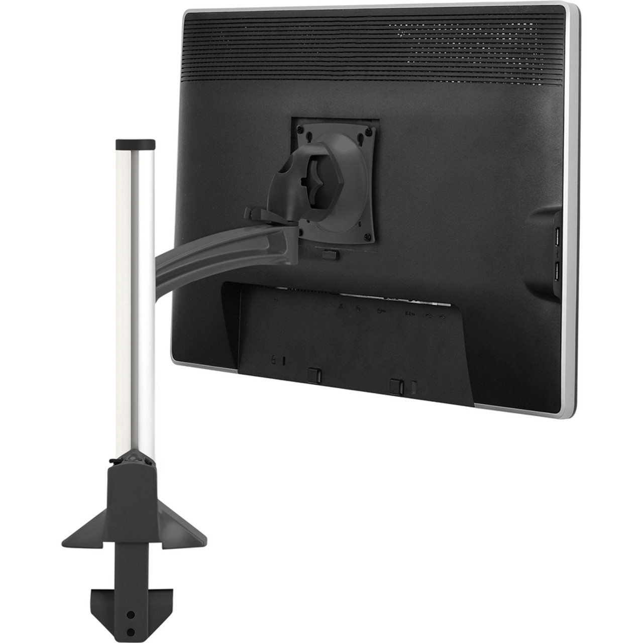 Chief Kontour Column Single Display Desk Mount - Black