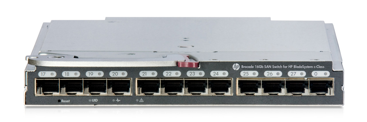 HPE Brocade 16Gb&frasl;28c PP+ Embedded SAN Switch for BladeSystem