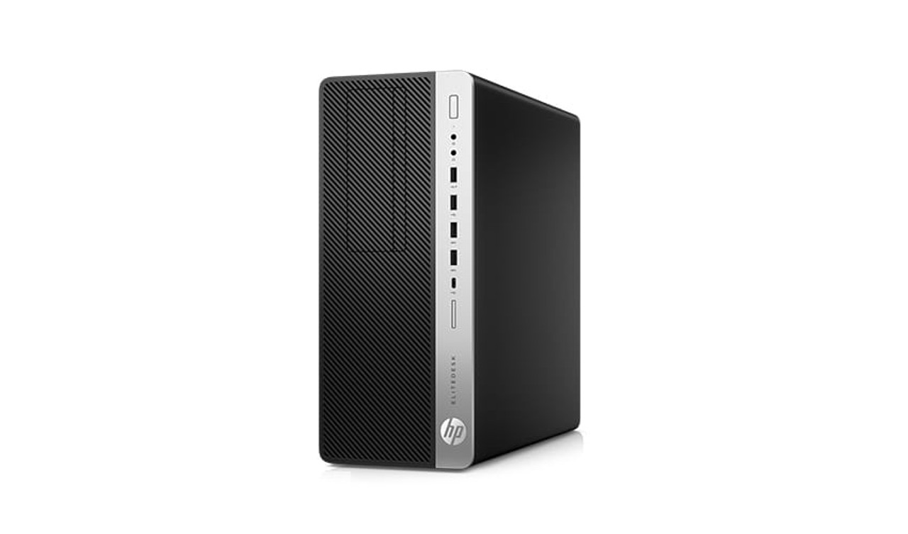 NoS896☆拡張性抜群！安定感高めビジネス機 hp Elitedesk800 G4 タワー Core i7 8700  3.2GHz/8GB/500GB/DVD/Win10Pro64bitリカバリ済 - パソコン