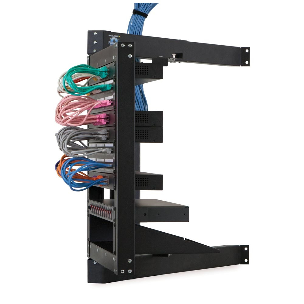 Open Frame Wall Mount Rack | sliding cabinet shelves