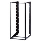 18U Dual Swing-out Open Frame Wall Mount Rack 18” Depth USA Made