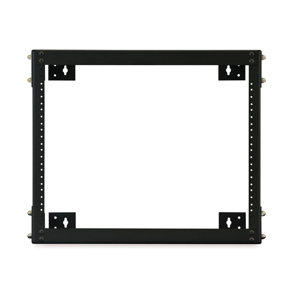 8U 18" Deep Open Frame Wall Rack USA Made