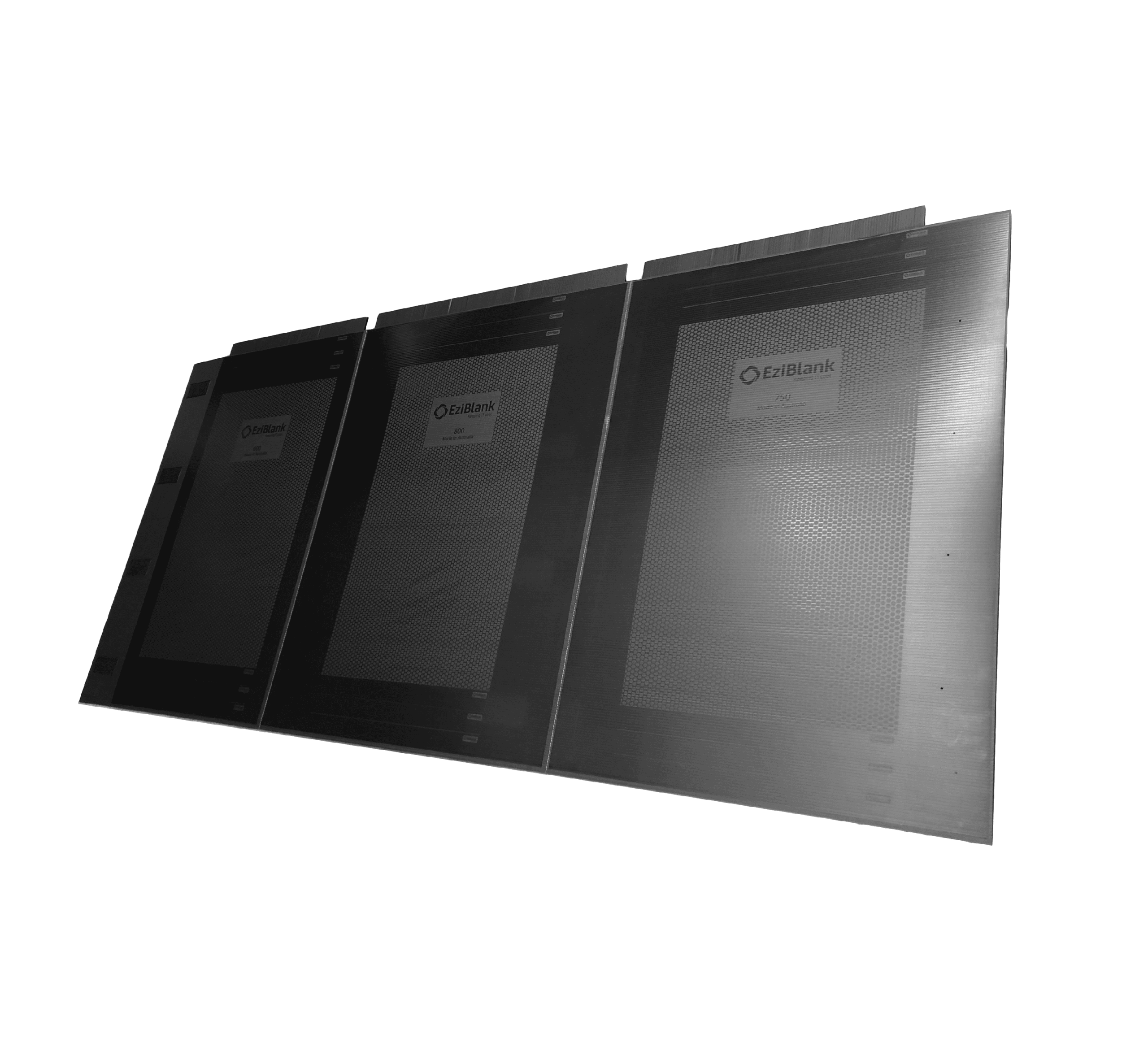 EziBlank 23U Modular Wall - Pack of 2
