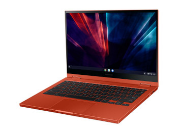 Samsung Galaxy Chromebook 2 XE530QDA-KA2US 13.3" Touchscreen 2 in 1 Chromebook - Full HD - 1920 x 1080 - Intel Celeron 5205U 1.90 GHz - 4 GB RAM - Fiesta Red