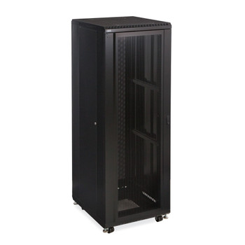 Kendall Howard 37U LINIER Server Cabinet - Convex & Vented Doors - 24" Depth