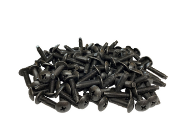 10-32 Pilot Point Rack Screws - 100 Pack USA Made 