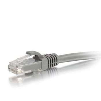 C2G-50ft Cat6 Snagless Unshielded (UTP) Network Patch Cable - Gray