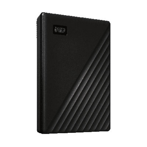WD My Passport 2 TB Portable Hard Drive - External - Black