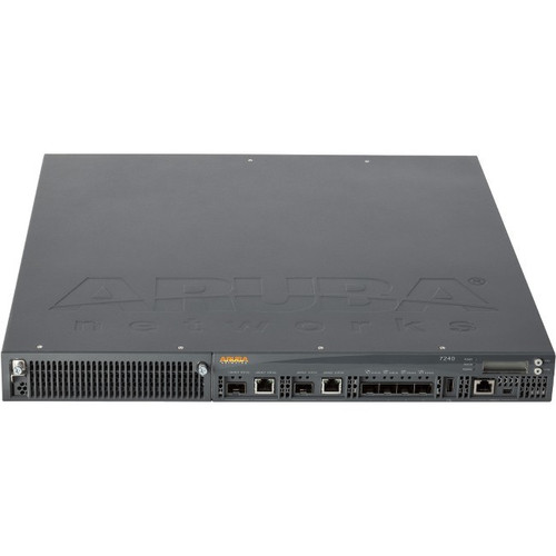 HPE Aruba 7240XM Wireless LAN Controller - 2 x Network (RJ-45) - Gigabit Ethernet - Rack-mountable, Desktop, Wall Mountable