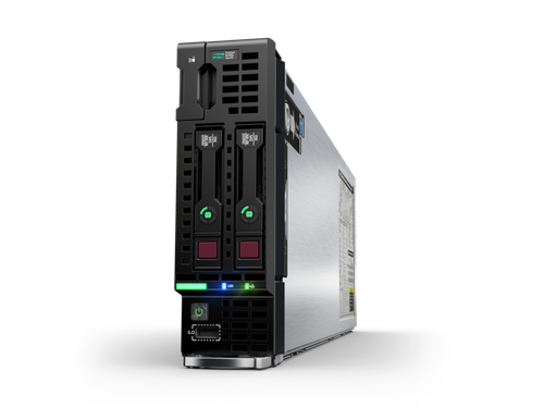 HPE ProLiant BL460c G10 Blade Server - 2 x Xeon Gold 5120 - 64 GB RAM HDD SSD - 12Gb/s SAS Controller