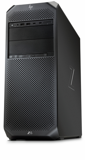 HP Z6 G4 W10P-64 X 4108 1.8 512GB NVME 1TB x2 SATA 32GB (2x16GB) ECC DDR4 2666 AMD RdnP WX 3200 4GB NIC ODD Card Reader