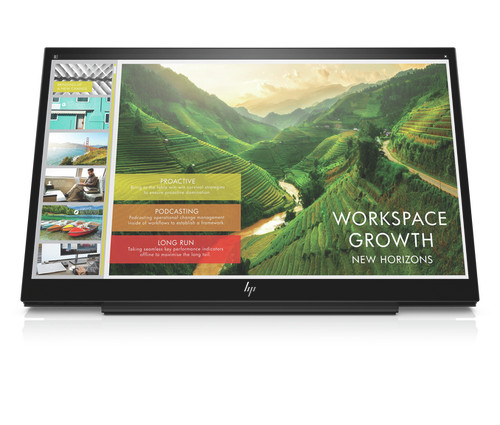 HP EliteDisplay S14 14" Full HD LED LCD Monitor - 16:9 - 1920 x 1080 - 200 Nit - 5 ms GTG - USB Type-C S14 USB-C