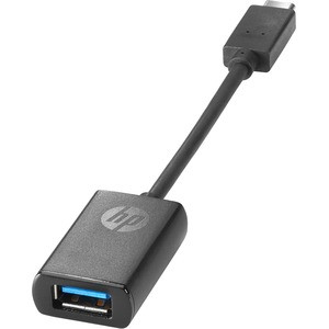 HP USB-C to USB 3.0 Adapter - USB Data Transfer Cable - First End: 1 x Type A Female USB - Second End: 1 x Type C Male USB