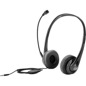 HP Headset - Stereo - Mini-phone (3.5mm) - Wired - 32 Ohm - Over-the-head - Binaural - Supra-aural - Noise Canceling