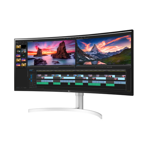 LG Ultrawide 38WN95C-W 38" UW-QHD+ Curved Screen Gaming LCD Monitor - 21:9