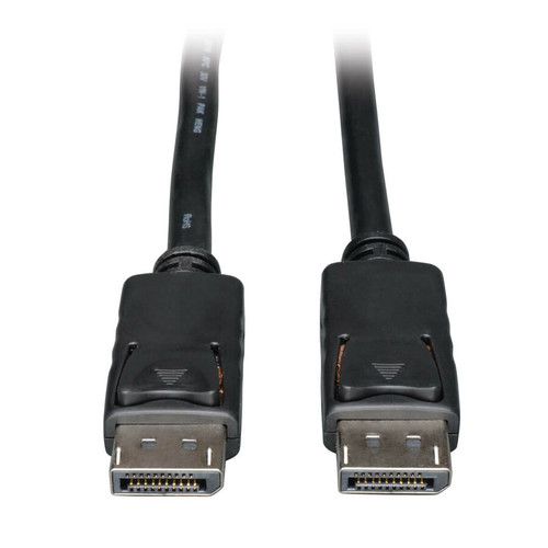 Tripp Lite DisplayPort 1.4 Cable w Latching Connectors 8K HDR M/M Black 10ft