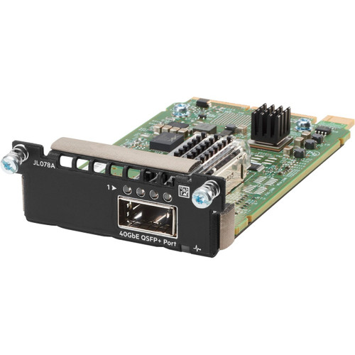 HPE Aruba 3810M 1QSFP+ 40GbE Module - JL078A