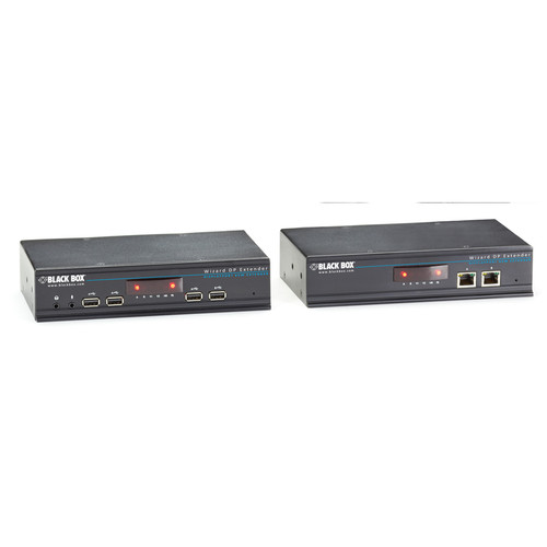 Black Box Dual-Head DisplayPort KVM Extender over CATx