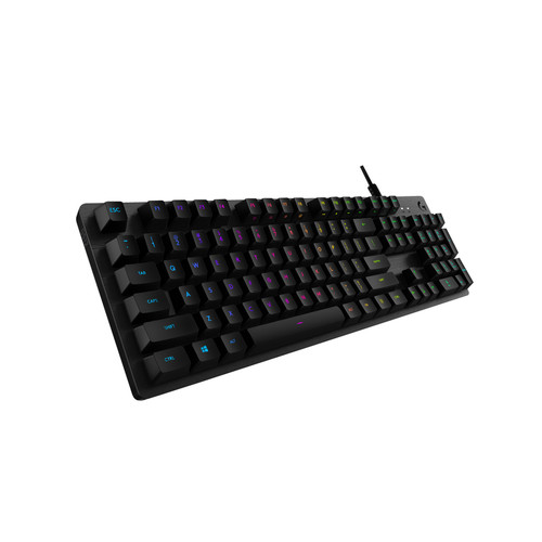 Logitech G512 LIGHTSYNC RGB Mechanical Gaming Keyboard - Black