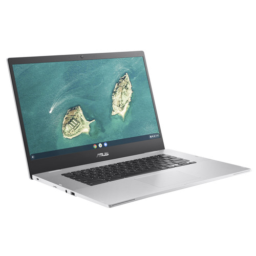 Asus Chromebook CX1500 CX1500CKA-DH44F 15.6" Chromebook - Full HD - 1920 x 1080 - Intel Celeron N4500 Dual-core (2 Core) 1.10 GHz - 4 GB Total RAM - 64 GB Flash Memory - Transparent Silver