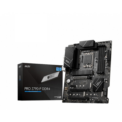 MSI Z790-P WIFI DDR4 Desktop Motherboard - Intel Z790 Chipset - Socket LGA-1700 - ATX